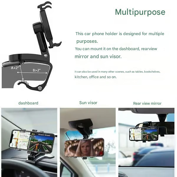 New Arrival 360 Degree Rotating Car Dashboard Phone Holder