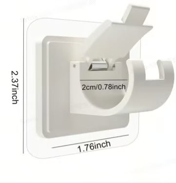 No-Drill Curtain Rod Brackets